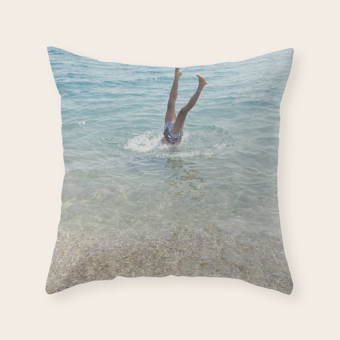Handstand Throw Pillow Gallery Image 6