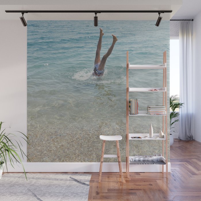 Handstand Wall Mural Gallery Image 1