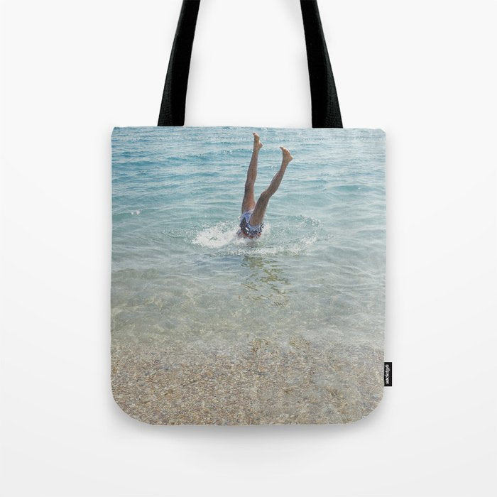 Handstand Tote Bag Gallery Image 1