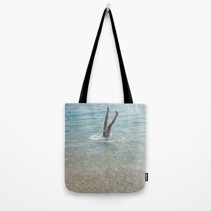 Handstand Tote Bag Gallery Image 2