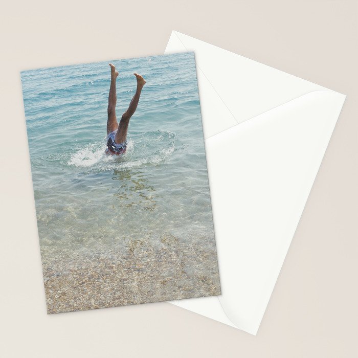 Handstand Stationery Card Gallery Image 2