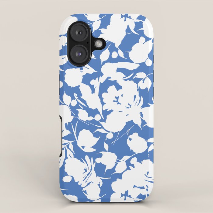 Floral Simplistic Silhouettes B iPhone Case Gallery Image 1