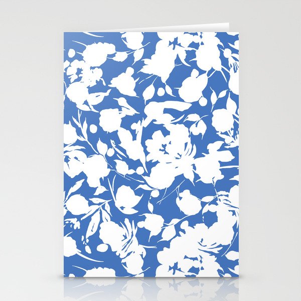 Floral Simplistic Silhouettes B Stationery Card Gallery Image 2