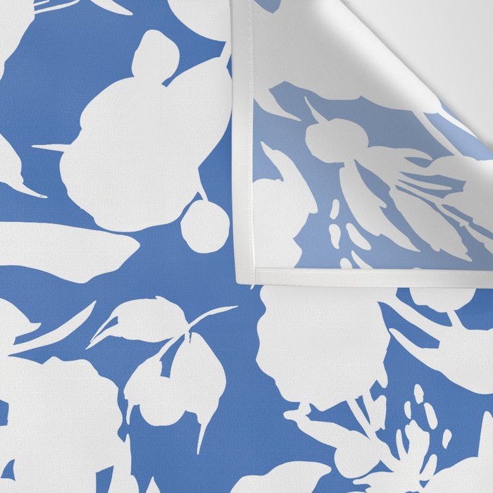 Floral Simplistic Silhouettes B Wall Tapestry Gallery Image 3