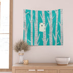 Lonesome Koala Wall Tapestry Gallery Image 2