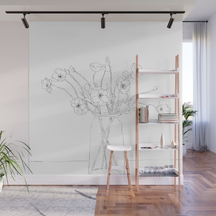 Little Gift Line Wall Mural Gallery Image 1