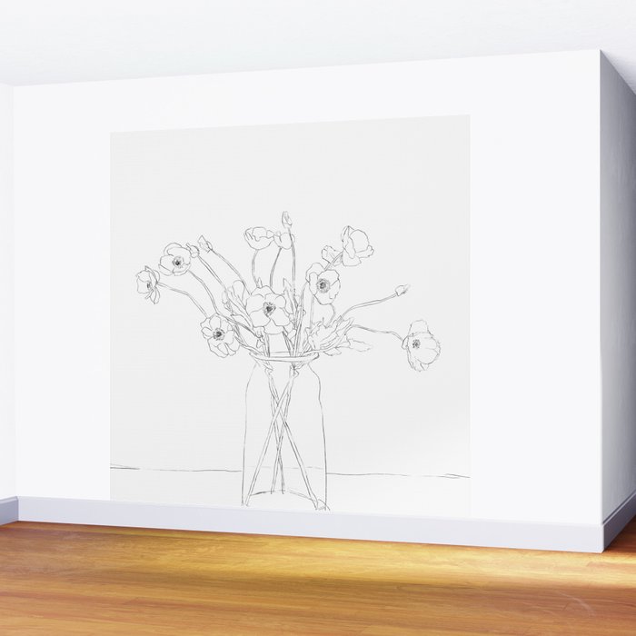 Little Gift Line Wall Mural Gallery Image 2