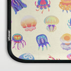 Jellyfish Day - pastel Laptop Sleeve Gallery Image 3