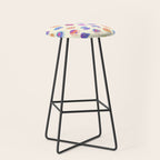 Jellyfish Day - pastel Stool Gallery Image 1