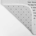James Baldwin Quote on Books Bath Mat Gallery Image 2