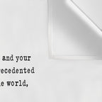 James Baldwin Quote on Books Wall Tapestry Gallery Image 3