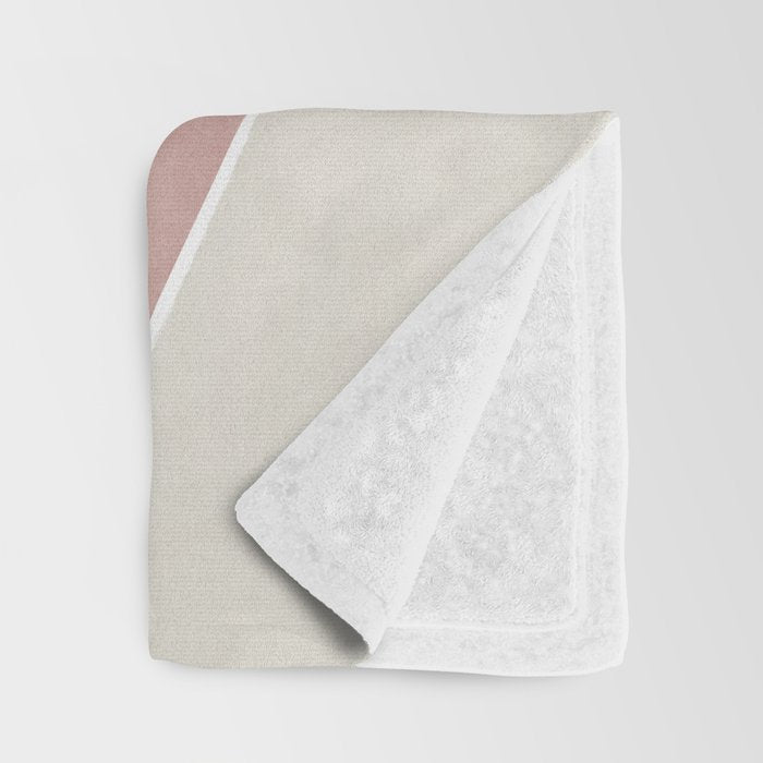 Vase and leaves Throw Blanket Gallery Image 3