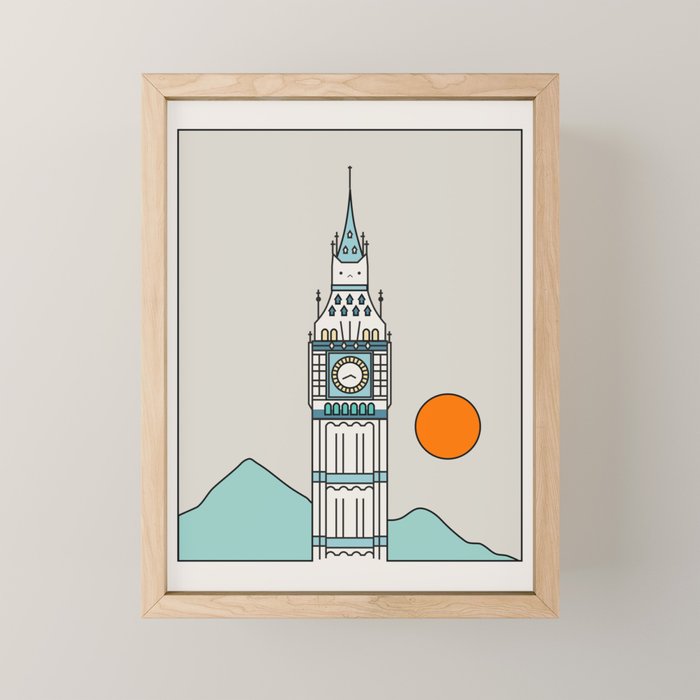 Cat Landscape 24 Mini Art Print Gallery Image 1