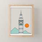 Cat Landscape 24 Mini Art Print Gallery Image 1