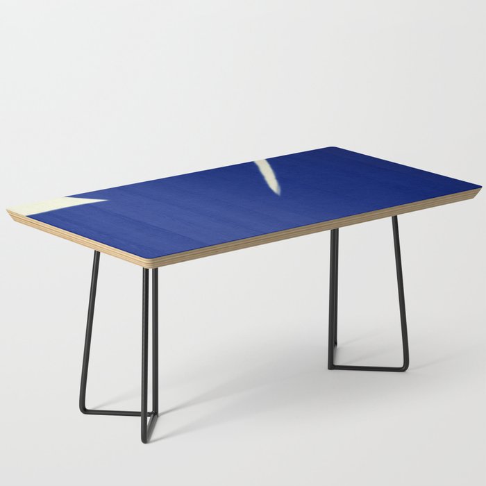 Abstract blue shape 001 Coffee Table Gallery Image 1