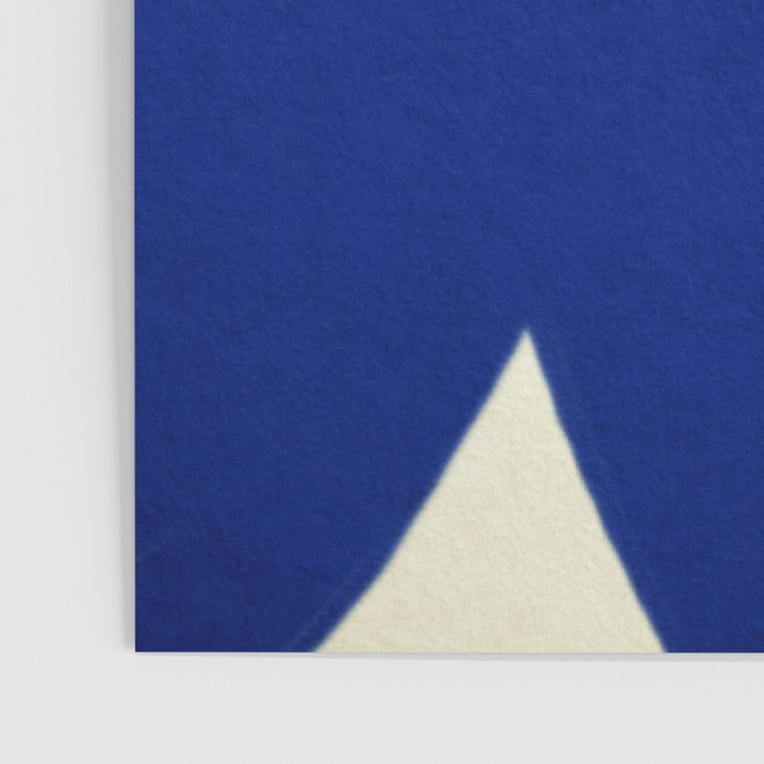 Abstract blue shape 001 Poster Gallery Image 3