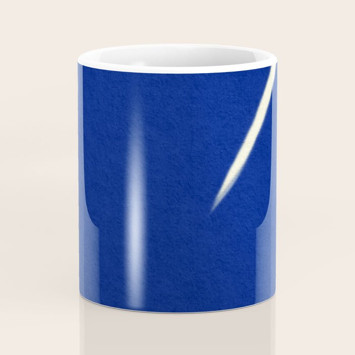 Abstract blue shape 001 Coffee Mug Gallery Image 4