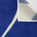 Abstract blue shape 001 Wall Tapestry Gallery Image 3