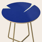 Abstract blue shape 001 Side Table Gallery Image 2