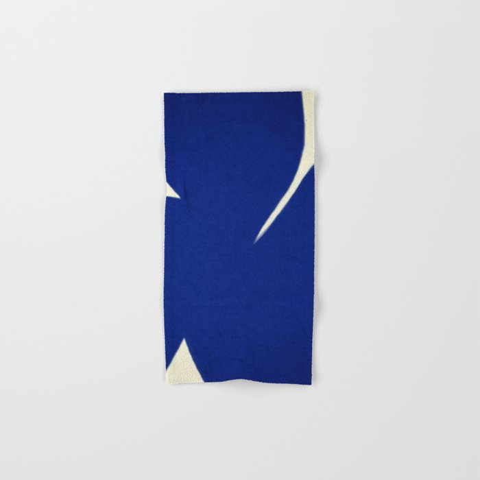 Abstract blue shape 001 Bath Towel Gallery Image 1