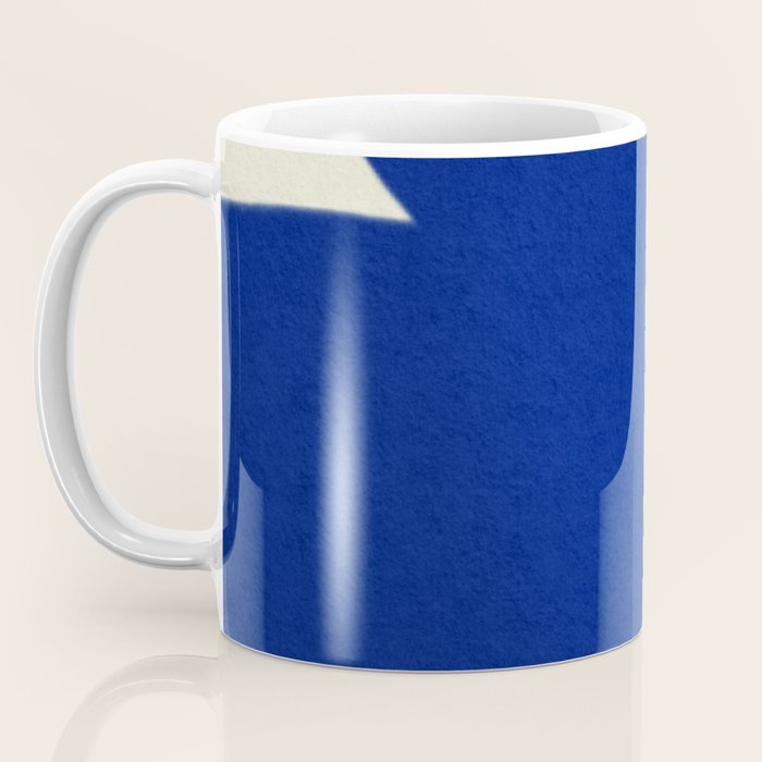 Abstract blue shape 001 Coffee Mug Gallery Image 3