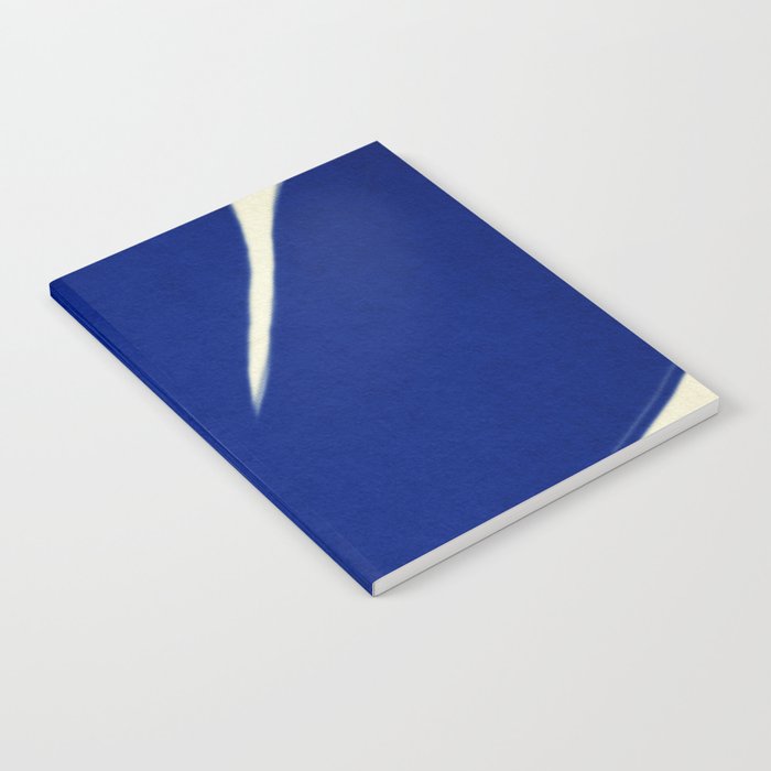 Abstract blue shape 001 Notebook Gallery Image 1