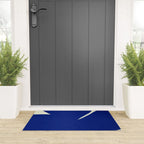 Abstract blue shape 001 Welcome Mat Gallery Image 3