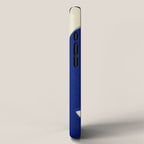 Abstract blue shape 001 iPhone Case Gallery Image 2