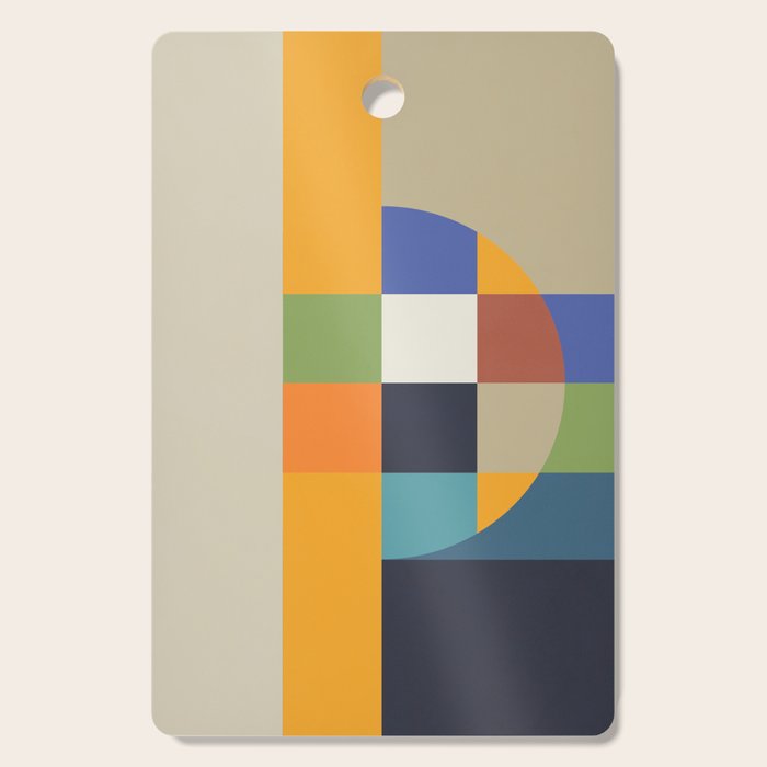 Bauhaus Abstract Eclipse Cutting Board Gallery Image 1