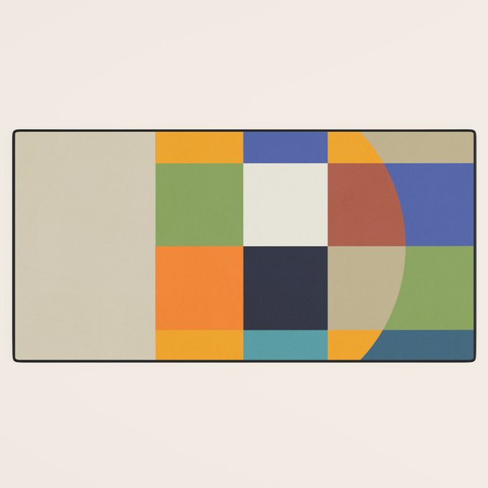 Bauhaus Abstract Eclipse Desk Mat Gallery Image 3