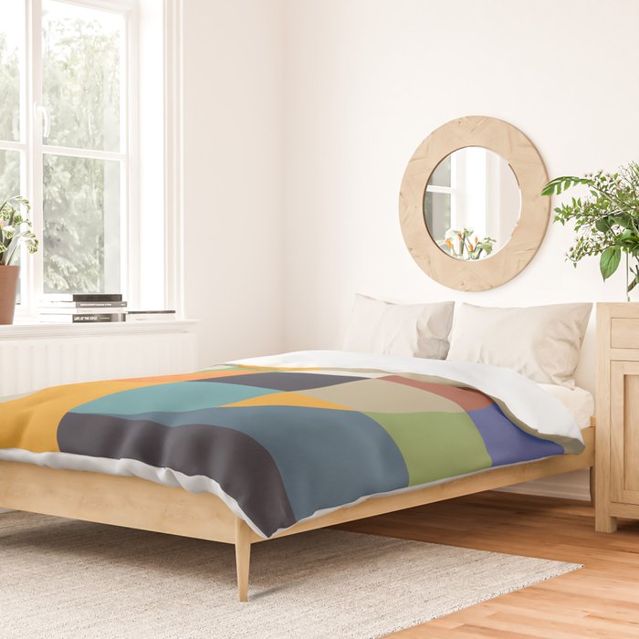 Bauhaus Abstract Eclipse Duvet Cover Gallery Image 2