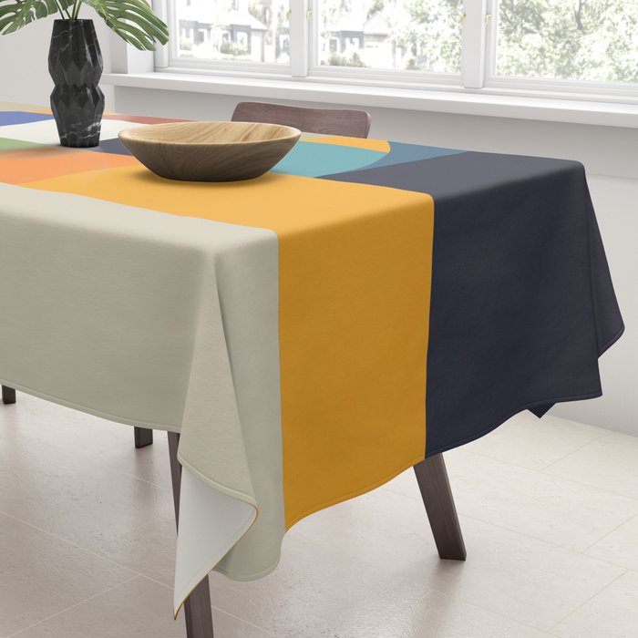 Bauhaus Abstract Eclipse Tablecloth Gallery Image 3