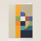 Bauhaus Abstract Eclipse Stationery Card Gallery Image 2