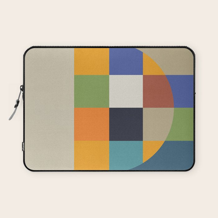 Bauhaus Abstract Eclipse Laptop Sleeve Gallery Image 1