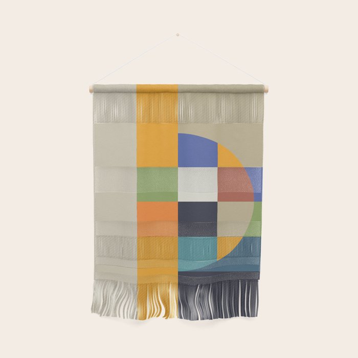 Bauhaus Abstract Eclipse Wall Hanging Gallery Image 1
