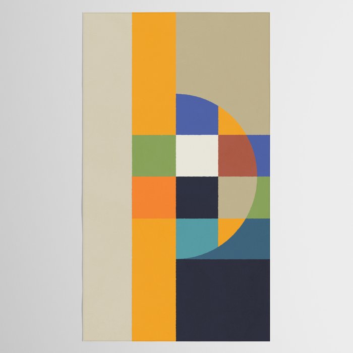 Bauhaus Abstract Eclipse Tablecloth Gallery Image 2