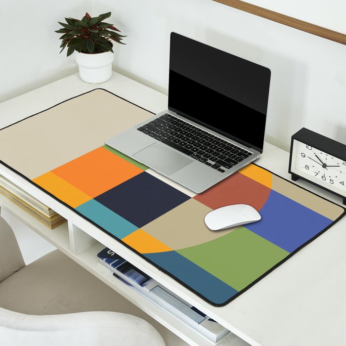 Bauhaus Abstract Eclipse Desk Mat Gallery Image 2