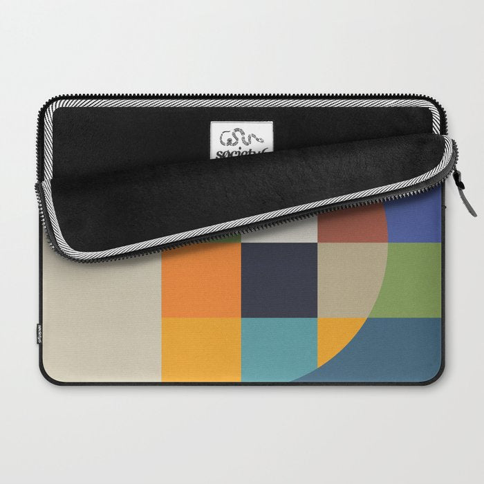 Bauhaus Abstract Eclipse Laptop Sleeve Gallery Image 2