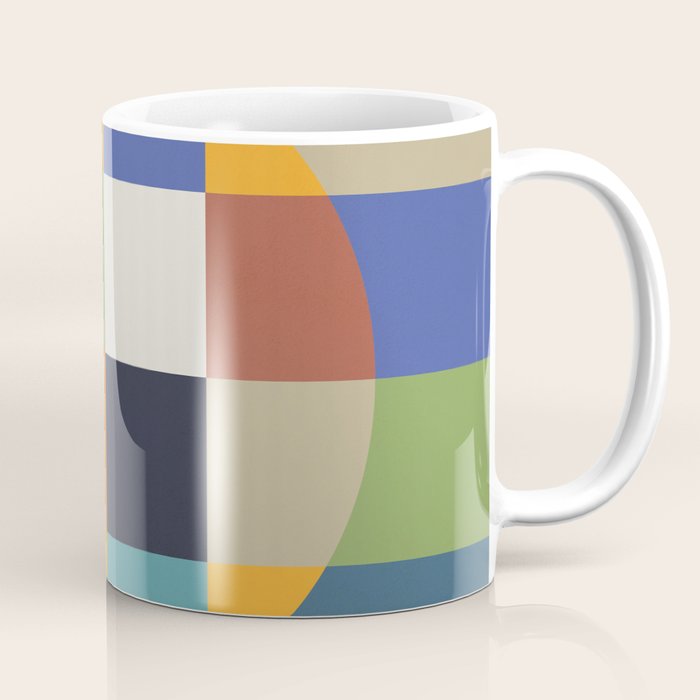 Bauhaus Abstract Eclipse Coffee Mug Gallery Image 1