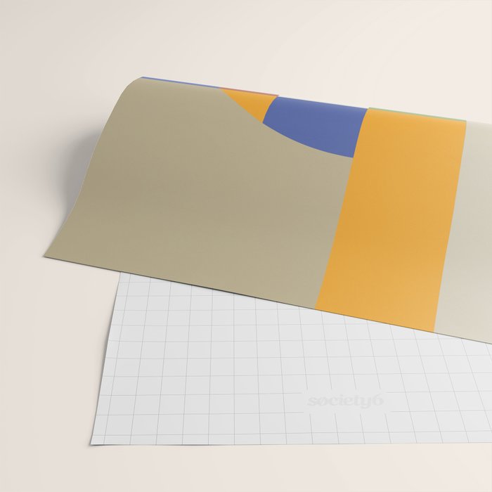 Bauhaus Abstract Eclipse Wrapping Paper Gallery Image 2