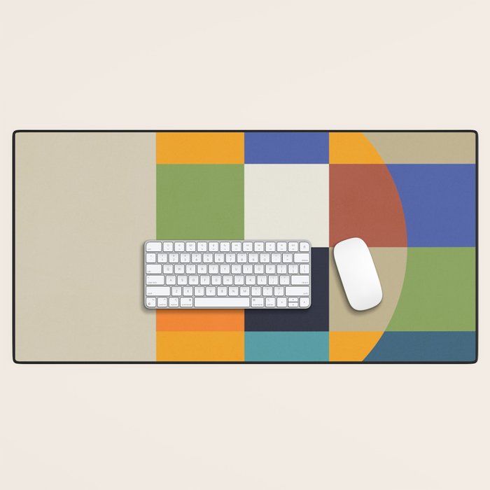 Bauhaus Abstract Eclipse Desk Mat Gallery Image 1