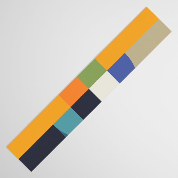 Bauhaus Abstract Eclipse Table Runner Gallery Image 3