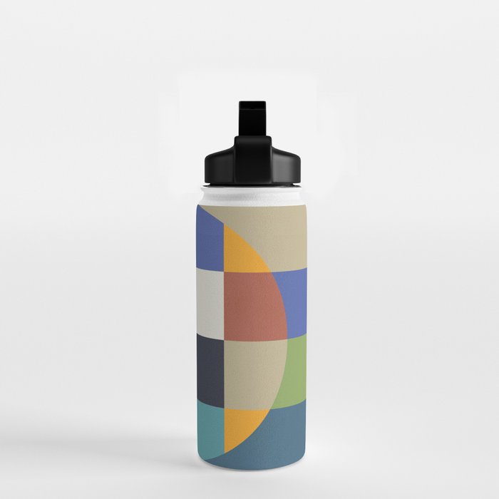 Bauhaus Abstract Eclipse Water Bottle Gallery Image 2