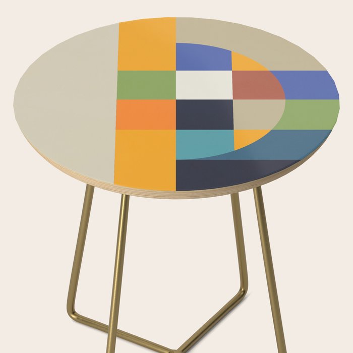 Bauhaus Abstract Eclipse Side Table Gallery Image 2