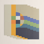 Bauhaus Abstract Eclipse Wrapping Paper Gallery Image 3