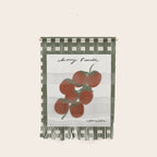 Cherry Tomatoes Checkered Wall Hanging Gallery Image 1