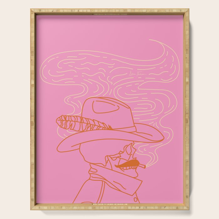 Love or Die Tryinâ - Cowhand Serving Tray Gallery Image 1
