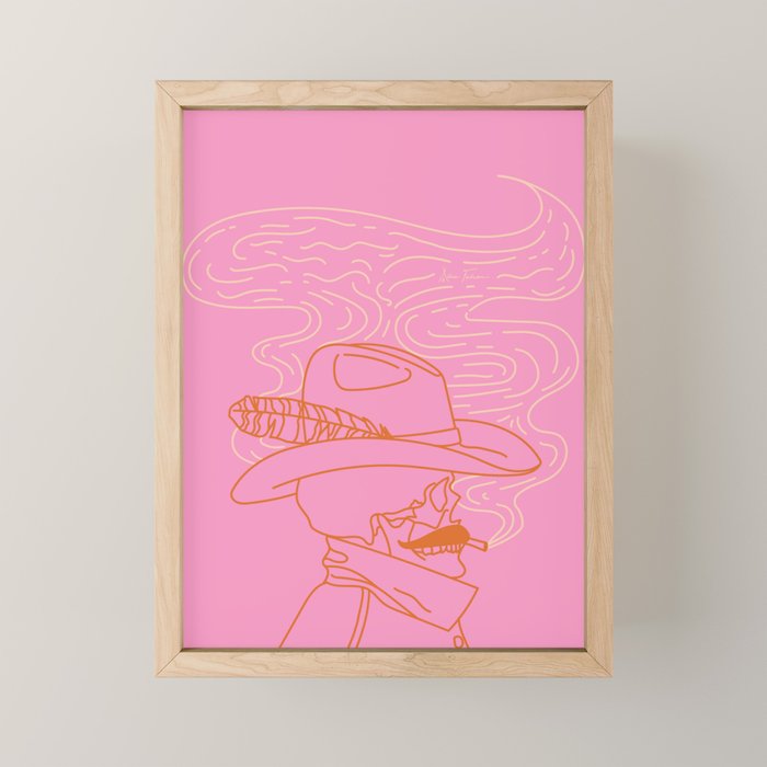 Love or Die Tryinâ - Cowhand Mini Art Print Gallery Image 1