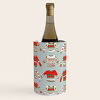 Christmas Sweaters - Vintage Gold & Red Palette Wine Chiller Gallery Image 2