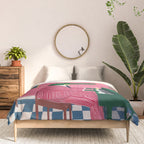 Crocodile Jazz Lounge Vibes Comforter Gallery Image 3